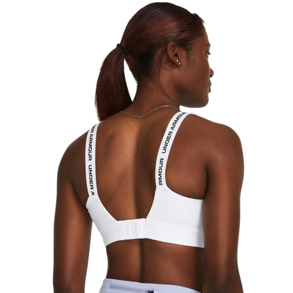 EUC Under Armour UA Infinity High Impact Sports Bra WHITE Size XL #1351994 - Picture 2 of 8